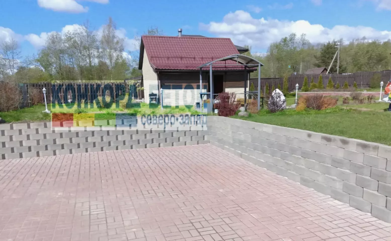 Камень подпорный