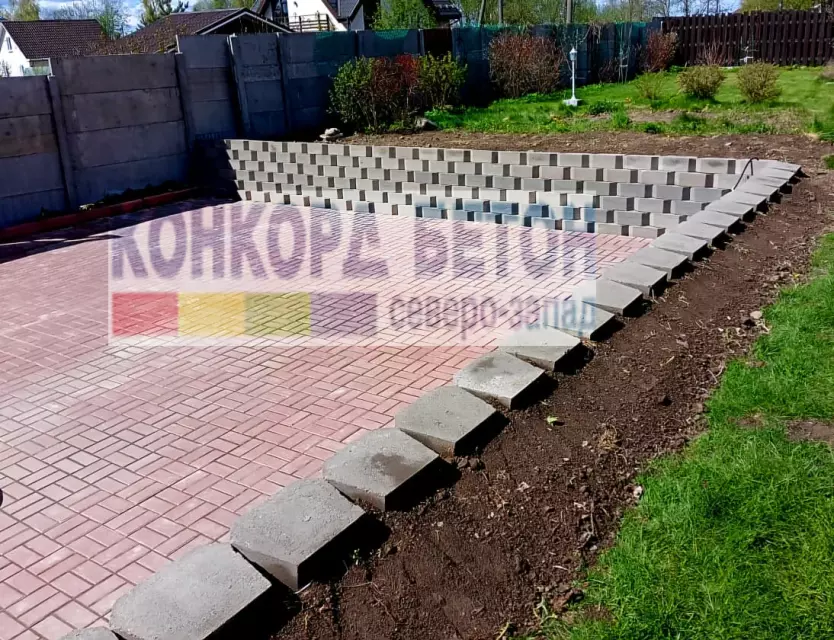 Камень подпорный